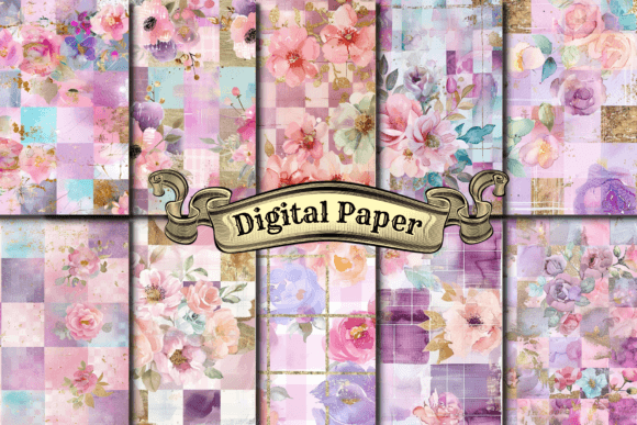 Download Blush Flower Digital Paper - Blush Collection