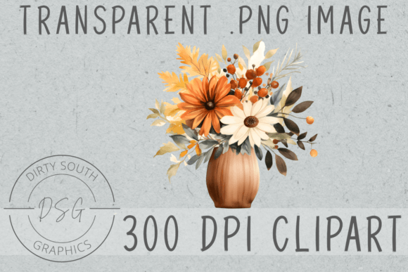 Download Watercolor Autumn Flower Arrangement - Arrangement Collection