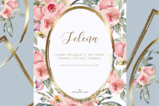 Download Watercolor Soft Blush Flower Clipart Set - Blush Collection