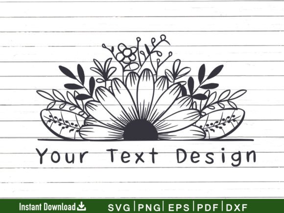Download Daisy Flower Monogram Svg Flower Svg - Premium Resources